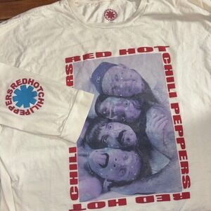 Red Hot Chili Peppers Shirt Mens XXL 2023 Unlimited Love World Tour LS GRUNGE